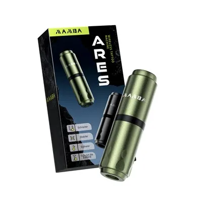 Mesin Tato Baterai Nirkabel Mamba Ares